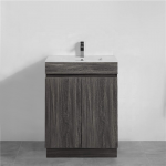 600mm Slim Vanity – Plywood – gray